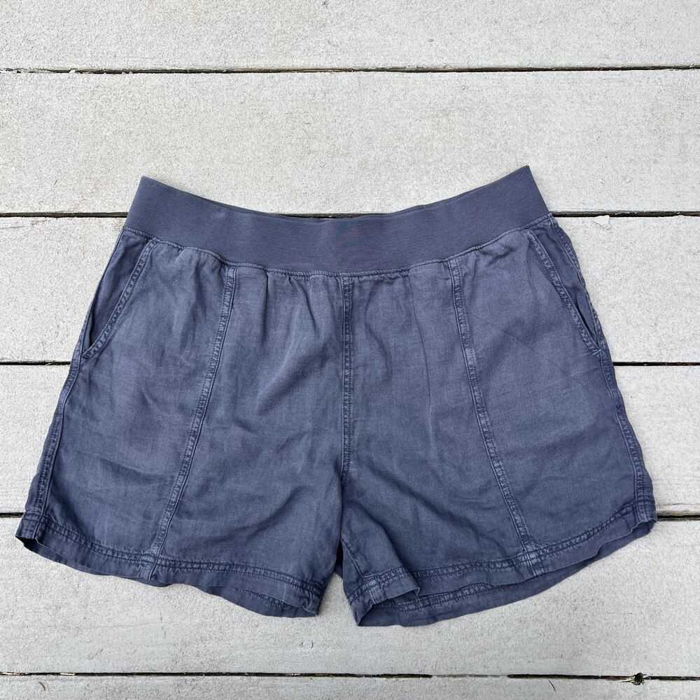 Faherty Arlie Day Shorts Gray Blue-Size M
